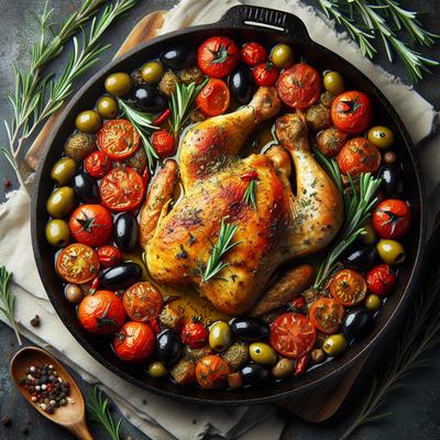 Image of Skillet Mediterranean Chicken