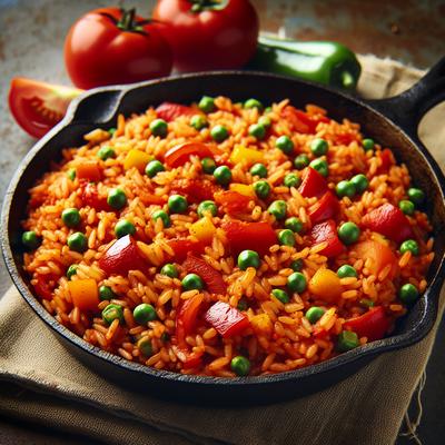 Image of Skillet Red Rice Arroz a La Mexicana