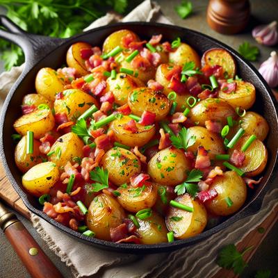 Image of Skillet Roasted Potato Salad