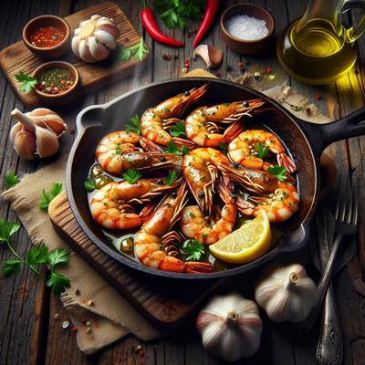 Image of Skillet Roasted Shrimp