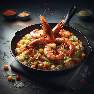 Image of Skillet Shrimp and Rice