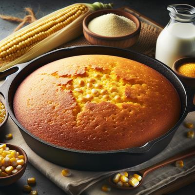 Image of Skillet Sizzled Buttermilk Cornbread