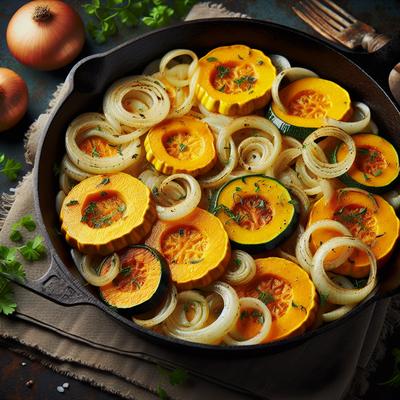 Image of Skillet Squash and Onions