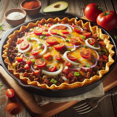 Image of Skillet Taco Pie