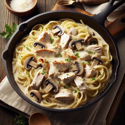 Image of Skillet Turkey Tetrazzini