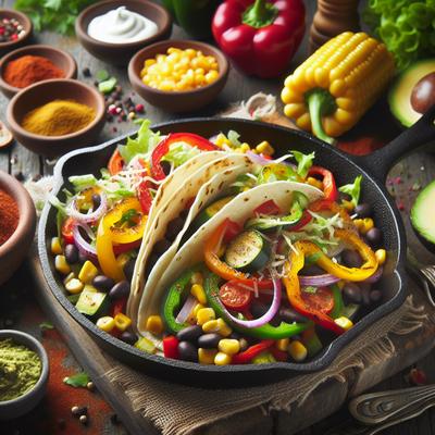 Image of Skillet Veggie Tacos