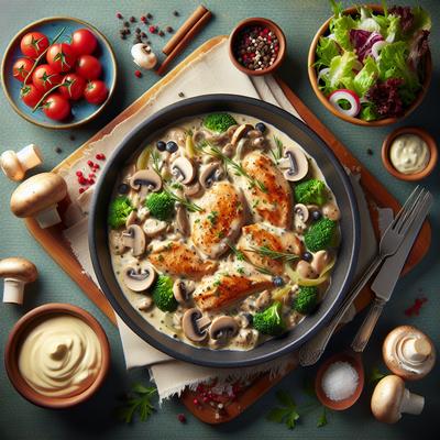 Image of Skinnier Chicken Stroganoff