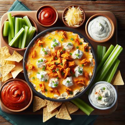 Image of Skinny Bride's Guide to Buffalo Chicken Dip