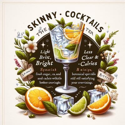 Image of Skinny Cocktails the Biter