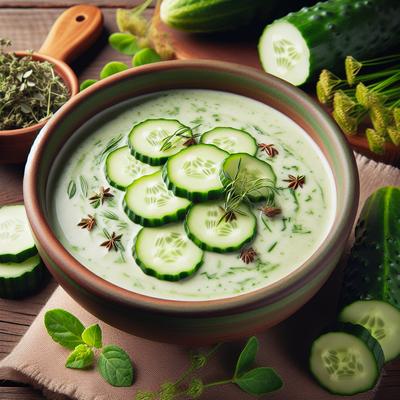 Image of Skinny Cucumber Soup