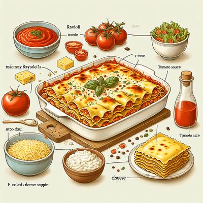 Image of Skinny Ravioli Lasagna
