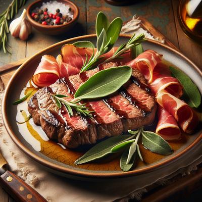 Image of Skirt Steak Saltimbocca