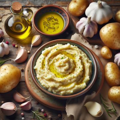 Image of Skordalia Potato and Garlic Dip