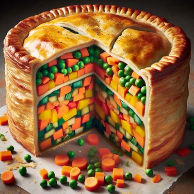 Image of Sky High Veggie Pie