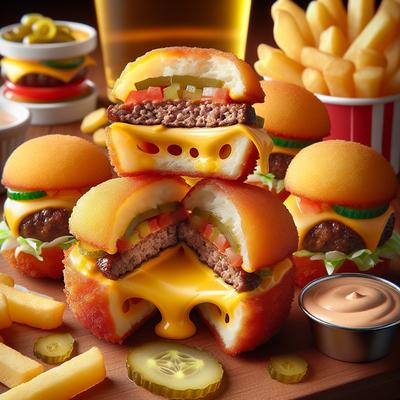 Image of Slam Dunk Cheeseburger Bites