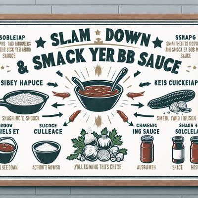 Image of Slam It Down and Smack Yer Gob Sauce