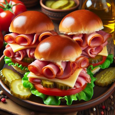 Image of Slammin Ham Sliders
