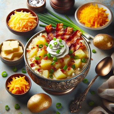 Image of Slap Yer Grandmaw Loaded Potato Soup O Charley's Style