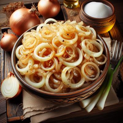 Image of Slaphakskeentjies South African Onion Salad