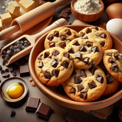 Image of Slice and Bake Chocolate Chip Cookies