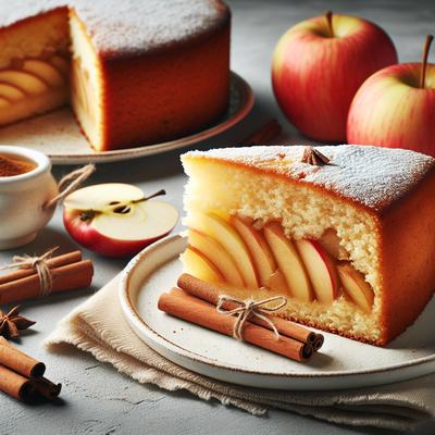 Image of Slice of Heaven Apple Spice Cake