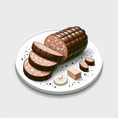 Image of Sliced Sausage Also Called Lorne Sausage