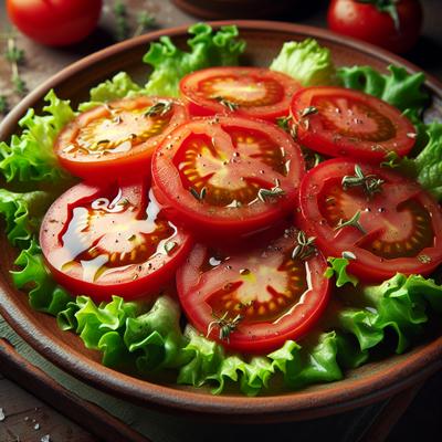 Image of Sliced Tomato Salad