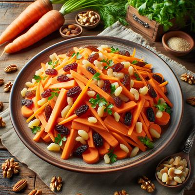 Image of Slightly Different Carrot Salad
