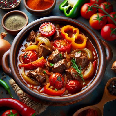 Image of Slimming World Friendly Slow Cooker Beef Paprikash
