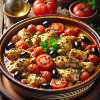 Image of Slimming World Mediterranean Chicken Hot Pot