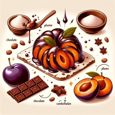 Image of Sliwka Naleczowska W Czekoladzie Polish Chocolate Plums