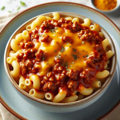 Image of Sloppy Joe Mac and Cheese