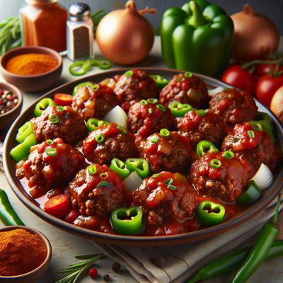 Image of Sloppy Joe Meatballs Paula Deen Style