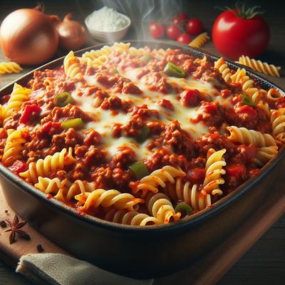 Image of Sloppy Joe Pasta Casserole