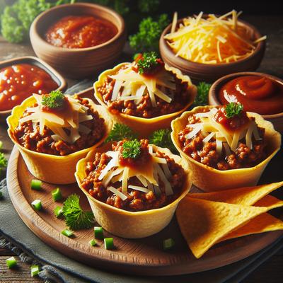 Image of Sloppy Joe Taco Cups