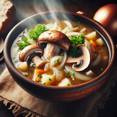 Image of Slovak Christmas Eve Mushroom Soup