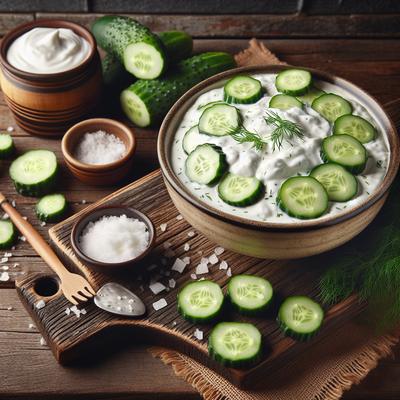 Image of Slovak Cucumbers in Sour Cream
