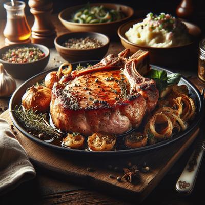 Image of Slow Baked Pork Chop Pounders