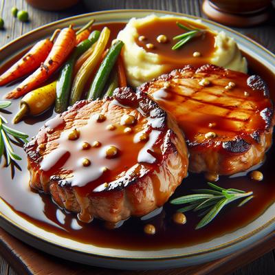 Image of Slow Cook Down Home Pork Chops and Gravy