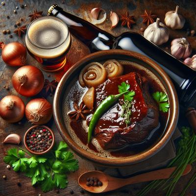 Image of Slow Cooked Beer Braised Beef