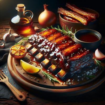 Image of Slow Cooked Bourbon Braised Beef Back Ribs