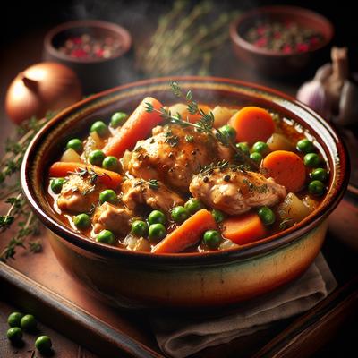 Image of Slow Cooked Chicken Casserole