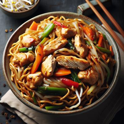 Image of Slow Cooked Chicken Chow Mein