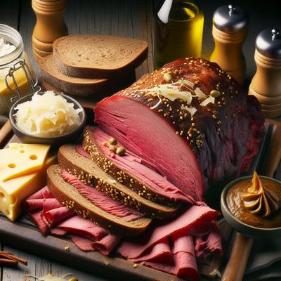 Image of Slow Cooked Corned Beef for Sandwiches