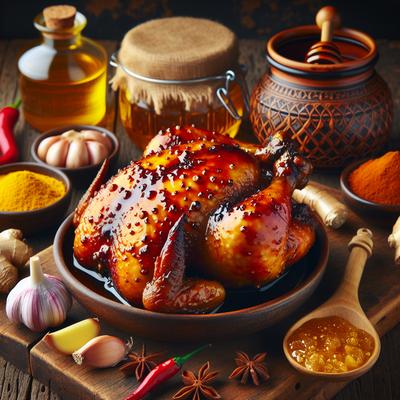 Image of Slow Cooked Honey Curry Chicken