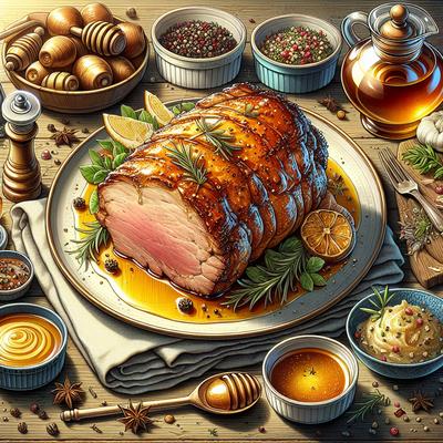 Image of Slow Cooked Honey Dijon Pork Roast