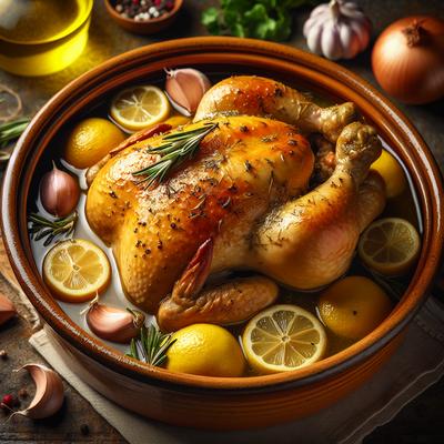 Image of Slow Cooked Lemon Chicken