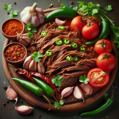 Image of Slow Cooked Mexican Style Shredded Flank Steak