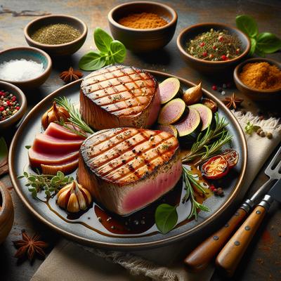 Image of Slow Cooked Oven Tuna Steaks