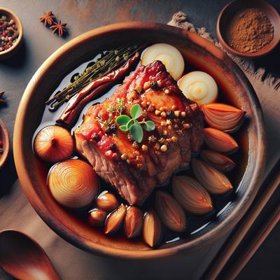 Image of Slow Cooked Pork Ala Michael Chiarello